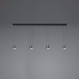 BANKAMP Impulse Flex LED függő lámpa 4 izzó fekete