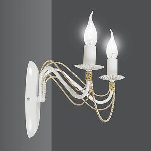 Tori fali lámpa csillár formában, fehér színben