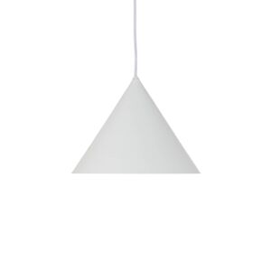FRANDSEN Benjamin függő lámpa, Ø 30 cm, fehér