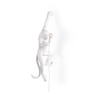 LED dekor fali világítás Monkey Lamp, fehér, bal