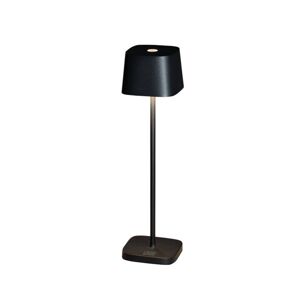 LED asztali világítás Capri-Mini kültérre, fekete