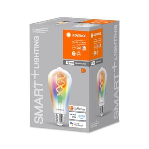 LEDVANCE SMART+ WiFi E27 4,8W Edison átlátszó RGB