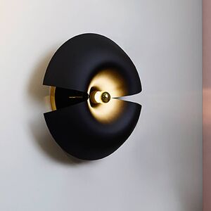 AYTM Cycnus fali lámpa, fekete, Ø 45 cm