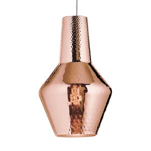 Függő lámpa Romeo 130 cm rozéarany fémes