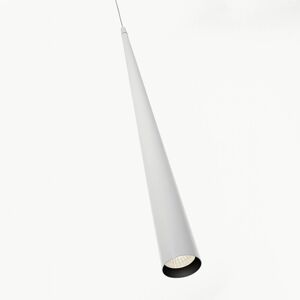 Keskeny LED függő lámpa Micro S50, fehér