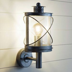 Hilburn 1 kültéri fali lámpa dekoratív búrával