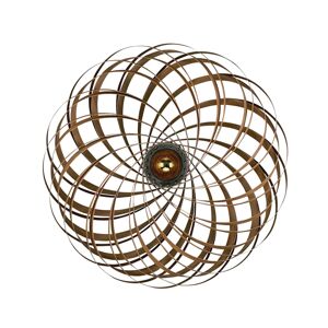 Gofurnit Veneria fali lámpa, tölgy, Ø 70 cm