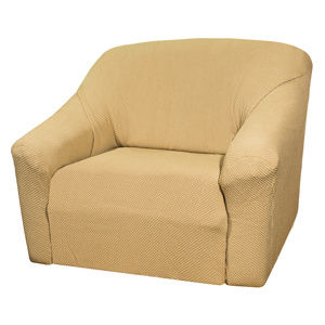 4Home Multielasztikus fotelhuzat Elegant bézs, 70 - 110 cm, 70 - 110 cm