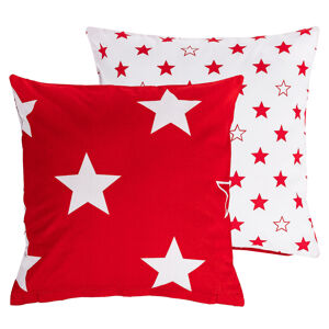 4Home Stars red párnahuzat, 40 x 40 cm, 2 db-os szett, 40 x 40 cm