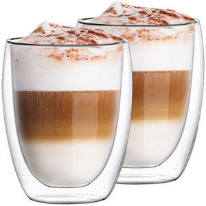 4Home Thermo lattés pohár Hot&Cool 350 ml, 2 db
