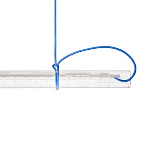 Ingo Maurer Tubular LED függő lámpa, fehér/kék