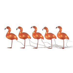 Flamingo LED deco lámpa 5 db-os készlet