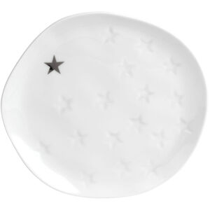Räder Fehér porcelán tányér CSILLAG, kicsi