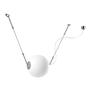 Lumina Perla függő lámpa üveggömbbel, Ø 28 cm