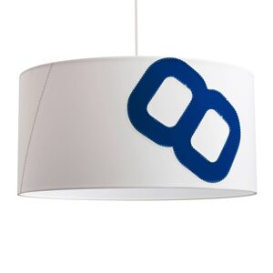 Hazai kikötő vitorla függő lámpa 60 cm fehér/kék
