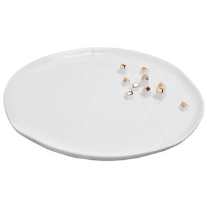 Räder Fehér porcelán tányér GOLD VILLAGE