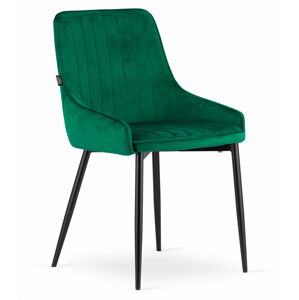 MONZA zöld bársony szék