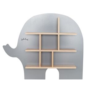 JaBaDaBaDo Elefánt alakú polc a gyerekszobába