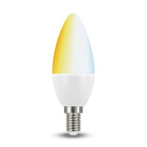 Müller Licht tint fehér LED gyertya lámpa E14 5,8W