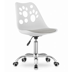 PRINT fehér-szürke irodai szék