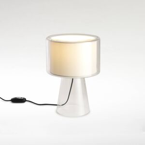 MARSET Mercer asztali lámpa, poliészter, Ø 29 cm