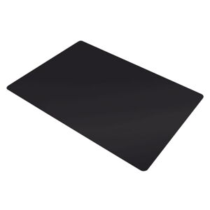 Szék alatti fekete műanyag szőnyeg 100 x 140 cm