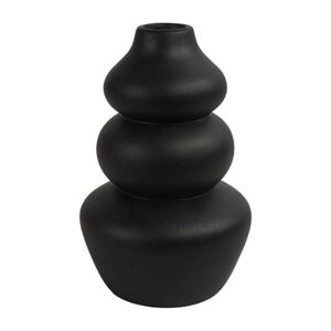 CAIRN fekete kerámia váza 22 cm