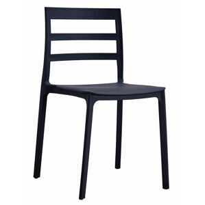 Fekete műanyag szék ELBA