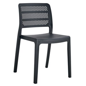 Fekete műanyag szék PAGI