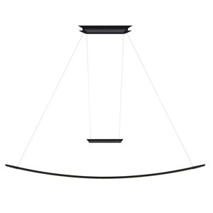 OLIGO Lisgo LED függő lámpa, matt fekete