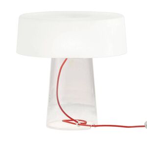 Prandina Glam lámpa 36cm átlátszó/ernyő fehér