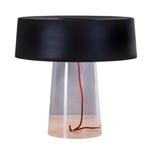 Prandina Glam lámpa 48cm átlátszó/ernyő fekete