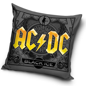 AC/DC Black Ice párnahuzat, 45 x 45 cm