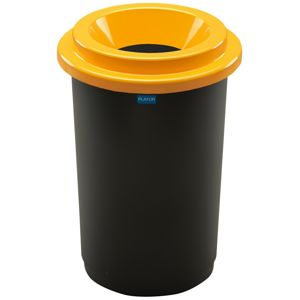Aldotrade Eco Bin szelektív hulladékgyűjtő kosár, 50 l, sárga