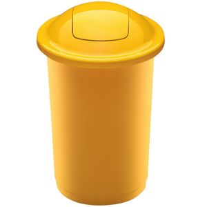 Aldo Top Bin szelektív hulladékgyűjtő kosár, 50 l, sárga