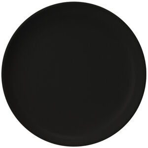 Allier kőagyag tányér, fekete, 27 x 2,5 cm
