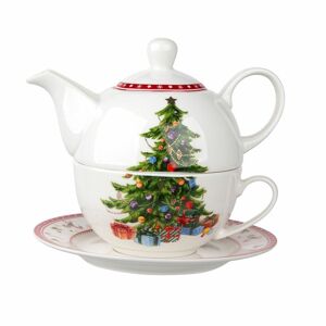 Altom Christmas tree porcelán egyszemélyes teáskészlet