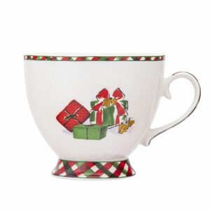 Altom Classic Christmas gifts porcelán jumbo bögre, 380 ml