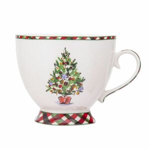 Altom Classic Christmas tree porcelán jumbo bögre, 380 ml