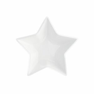 Altom Star porcelán tálka, 26 x 24,5 x 7,5 cm, fehér