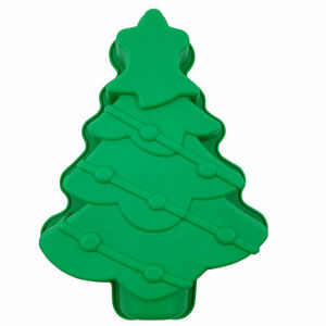 Altom karácsonyfa alakú szilikon forma, 30 x 21,5 x 4 cm