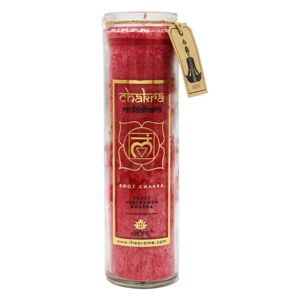 Arome Chakra Bizalom magas illatgyertya, rózsa és vanília illatú, 320 g