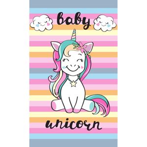 Baby Unicorn gyermek törölköző, 30 x 50 cm