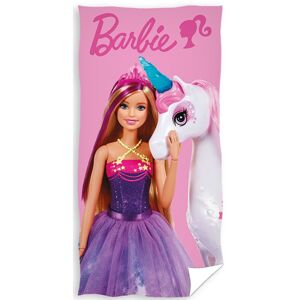 Barbie és a varázslatos egyszarvú törölköző, 70 x 140 cm