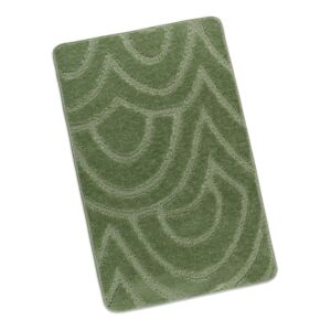Bellatex Standard ívek fürdőszobaszőnyeg  zöld, 60 x 100 cm