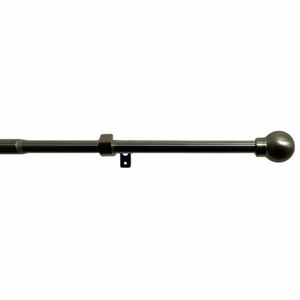 Bővíthető függönykészlet Ball 16/19 mm-esrozsdamentes acél, 120 - 230 cm, gyűrűk nélkül, 120 - 230 cm