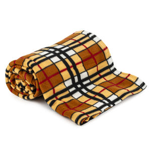 Brown Cube filc takaró, 150 x 200 cm