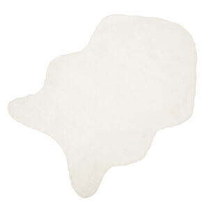 Celine műszőrme, fehér, 60 x 90 cm