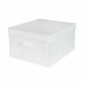 Compactor Wos összecsukható tároló doboz,40 x 50 x 25 cm, fehér
