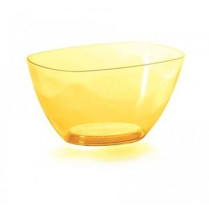 Coubi dekoratív tál, sárga, 20 cm, 20 cm